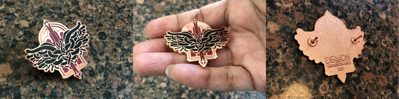 DOTU enamel pin