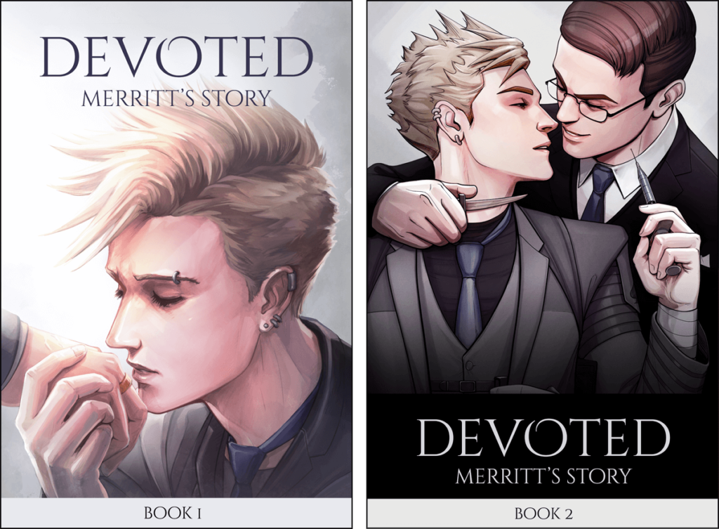Devoted: Merritt's Story - Books 1 and 2 Covers
